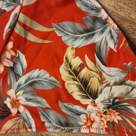Red Floral Bikini - Picture 7 of 7
